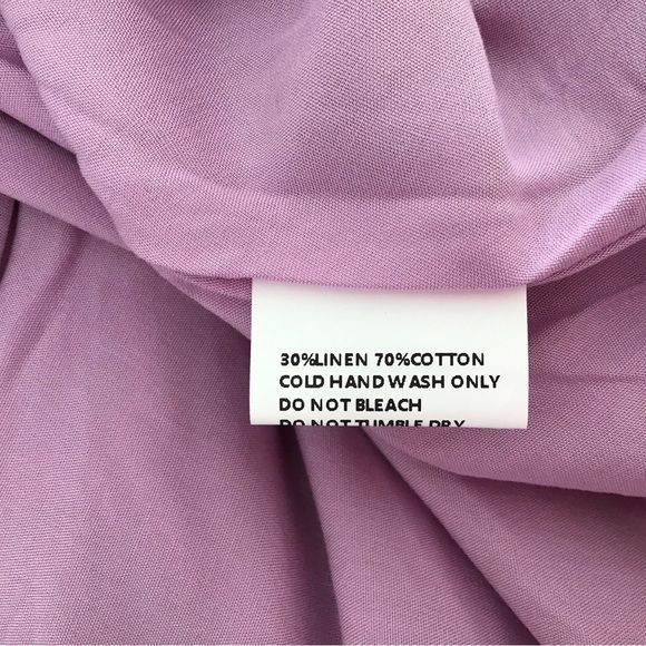 Petal And Pup Cut Out Mini Dress Purple V Neck Sleeveless Size XL - Picture 5 of 5